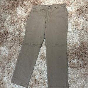 Lee Women's Tan Straight Leg Pants